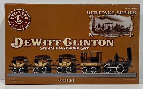 Lionel 6-11164 Dewitt Clinton Heritage Steam Passenger Train Set Railroad | Zustand: Used