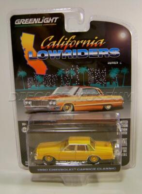 GREENLIGHT California Lowriders シリーズ2 1990 '90 CHEVY CAPRICE CALIFORNIA LOWRIDERS SERIES 2 GREENLIGHT