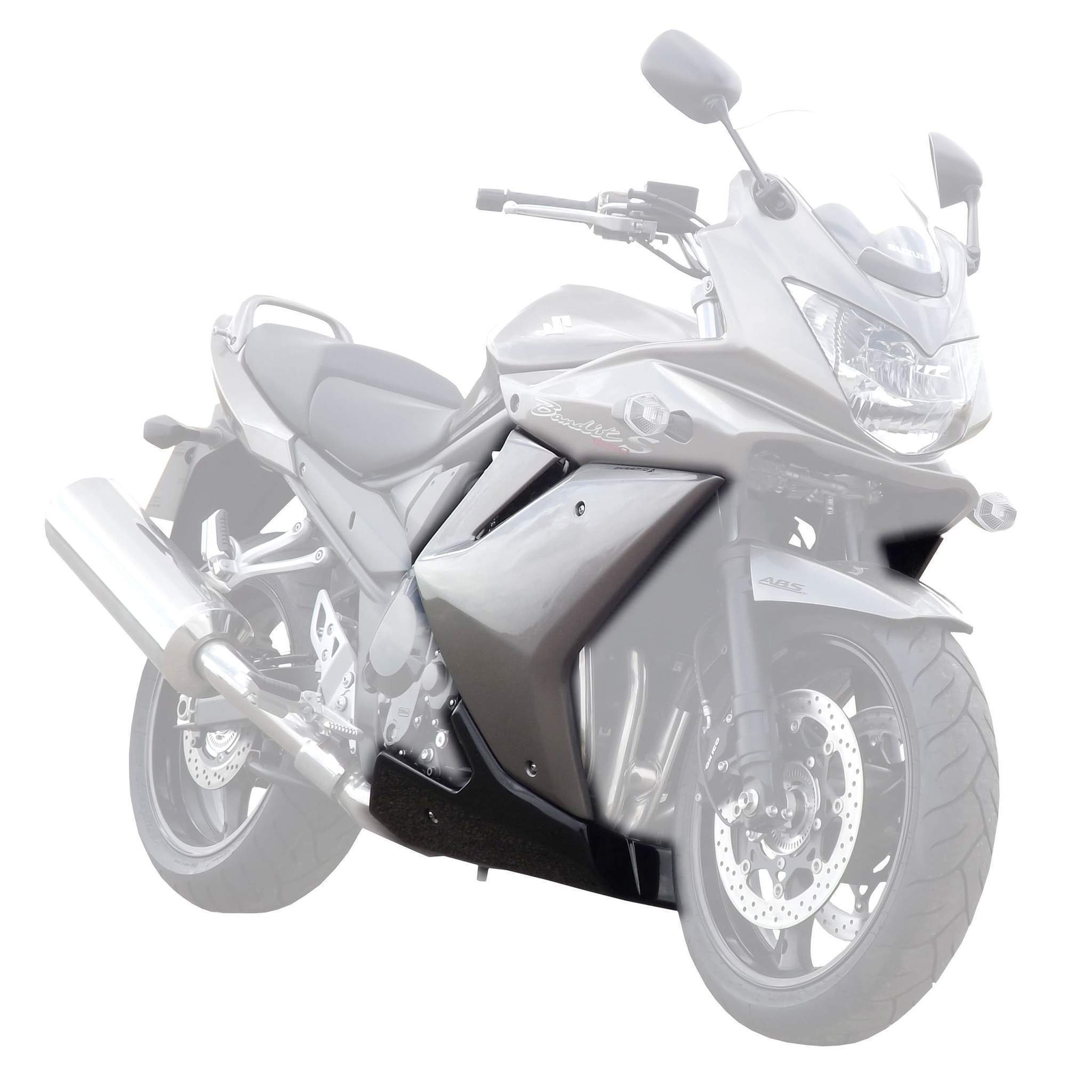 Pyramid Fairing Lowers | Unpainted | Suzuki GSF 1250 S Bandit 2007>2014