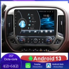10.1" Android Carplay Car GPS Stereo Radio 4G+64GB For Chevrolet Chevy GMC Buick