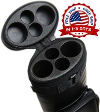 Estuche Para Transportar Taco De Billar Bolsa Palos De Billar Sostiene Negro NEW