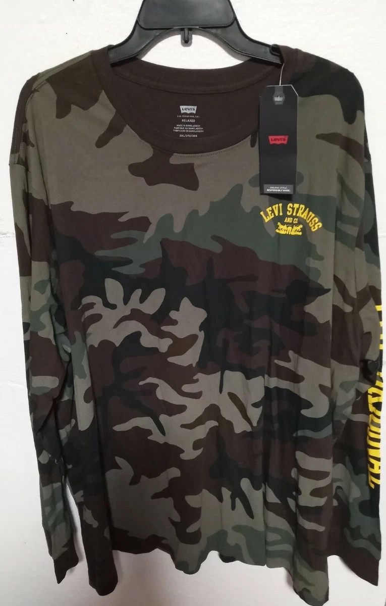 Levis camo shirt sale