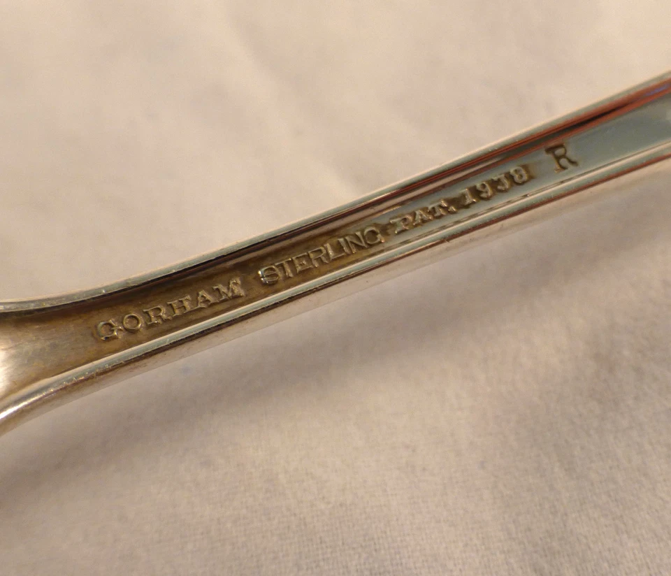 Greenbrier-Gorham Sterling 4 piezas tamaño cena lugar(s)-moderno Foto 3 de 4