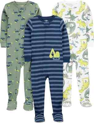 Simple Joys by Carter's Jungen Baby Strampelanzüge 3er Pack UVP: 39,90  (2838)