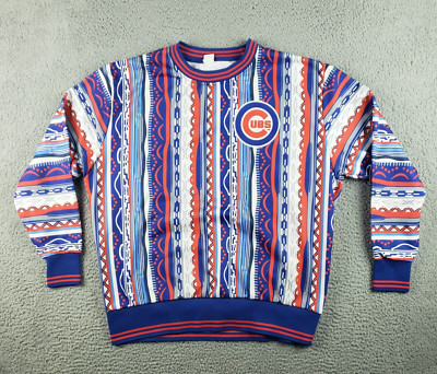 Chicago Cubs Pat Hughes Sweater Mens XL Stadium Giveaway 4/6/24 SGA