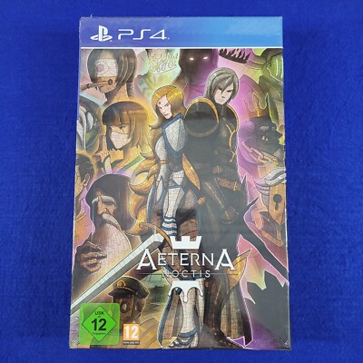 ps4 AETERNA NOCTIS Caos Edition NEW & Sealed REGION FREE PAL Version PS5