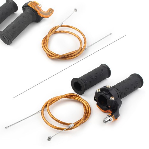 22mm/0.9in Twin Brake Lever Thumb Throttle Speed Governor Fit for 49cc