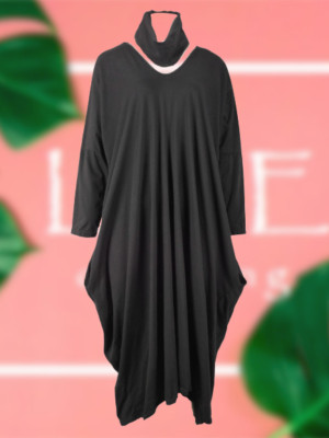 parachute dress with pockets