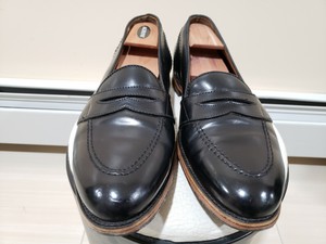 cordovan unlined penny loafers