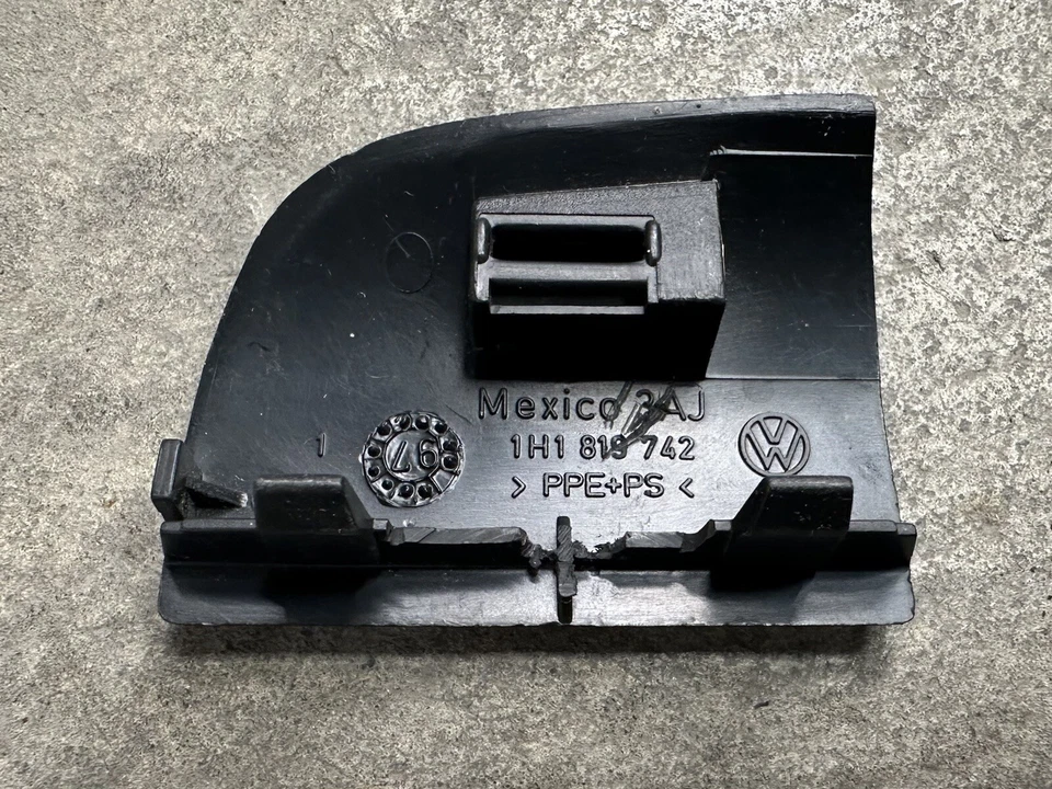 vw volkswagen mk3 right dash blank trim jetta cabrio golf gti oem 1h1819742 - Изображение 2 из 2