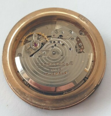 Eberhard & Co Automatic Scafograph movement and dial ORIGINAL NOT REFURBISHED