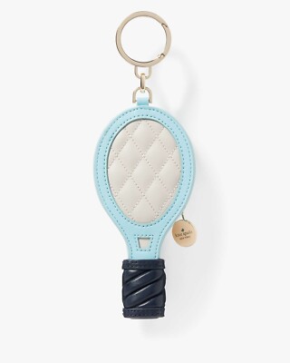 ケイトスペード グランドスラム3Dミニテニスラケット Kate Spade Grand Slam Small 3D Tennis Racquet Coin Purse KF500 NWT