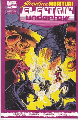MARVEL COMICS STRIKEFORCE MORITURI ELEKTRISCHER UNDERTOW #5 MÄRZ 1990 SCHNELLER P&P