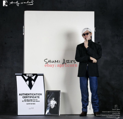Shumi Arts 1/6 Andy Warhol Action Figure Model Collectible Limited 