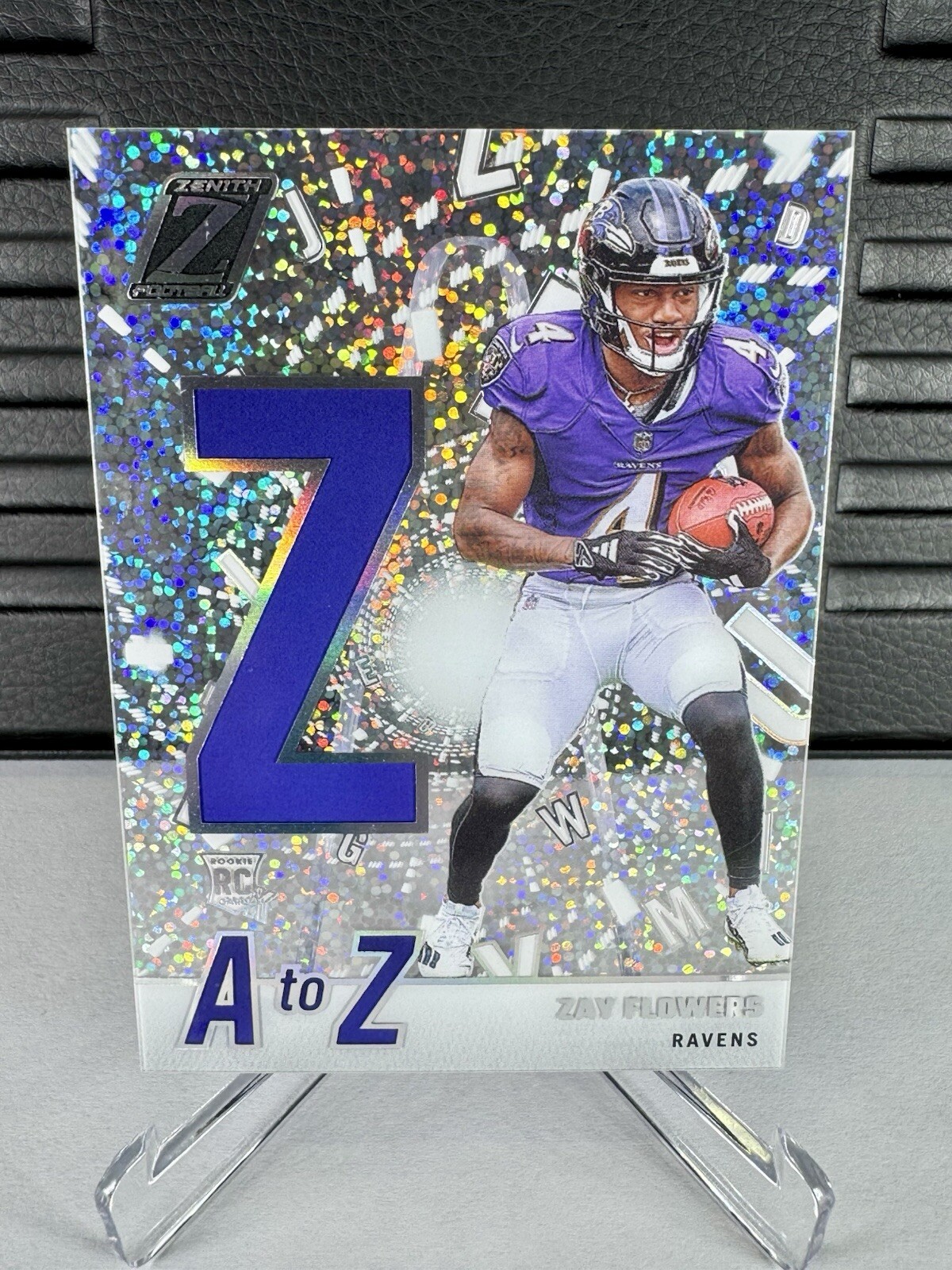 Zay Flowers Panini Zenith A to Z #26 Sparkle