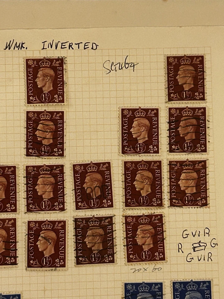 GVI Stamp SG464wi SG466wi Page Of Stamps - Image 4 of 4