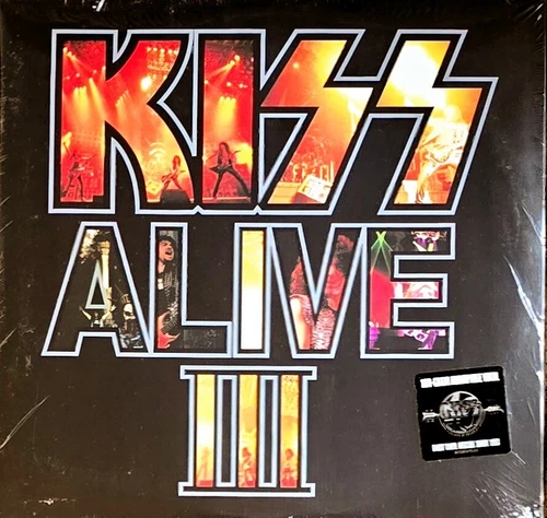KISS - ALIVE III - 180-GRAM VINYL 2-LP SET " NEW, SEALED " REMASTERED