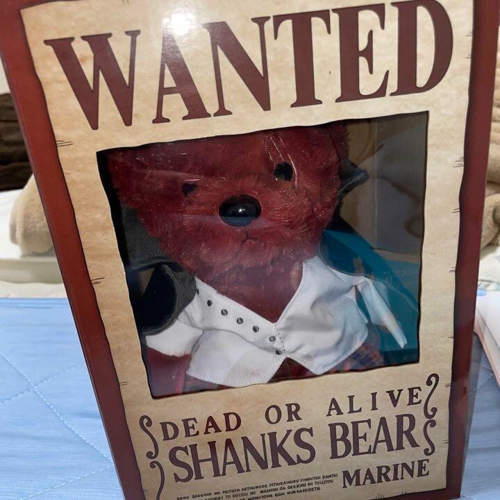 ワンピース bear One Piece Film: Red Shanks Bear Plush Toys | One Piece Store