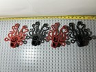 LEGO Dark Red & Black Octopus Minifigure Lot Of 4 Sea Creature 6086 Pirates — photo 6