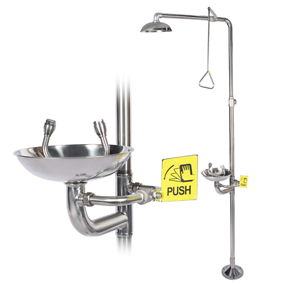 Emergency Shower Eyewash Station