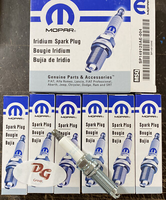 2011-2018 Dodge Chrysler, Jeep 3.6L ENGINE PENTASTAR SPARK PLUGS MOPAR OEM