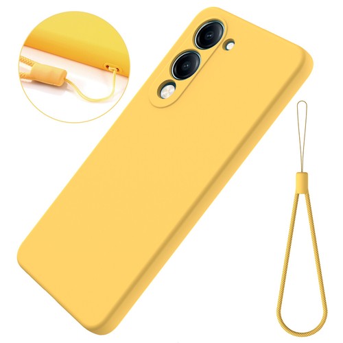 For ViVO Y04 4G, Luxury Soft Liquid Silicone Skin Touch Feel Back Case Cover - Picture 16 of 33