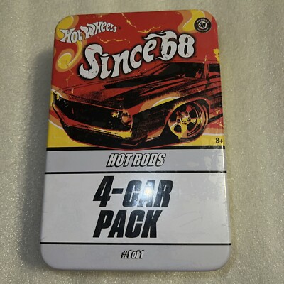 Hot Wheels Since '68 Factory Sealed 4-Car Pack: '57 Chevy, '40