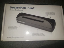 Ambir Technology DocketPort DP667 Scanner Business Cards & More!