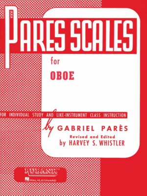 Pares Scales Oboe Method Sheet Music Book NEW 004470510