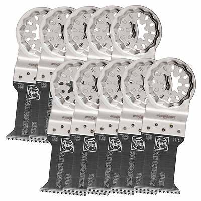 Lame Da Taglio FEIN E-Cut 10 Pz - 65x50mm Starlock Plus Per Legno E Cartongesso - Foto 6