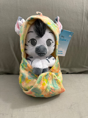 Disney Parks Animal Kingdom Baby Zebra in a Hoodie Pouch Blanket