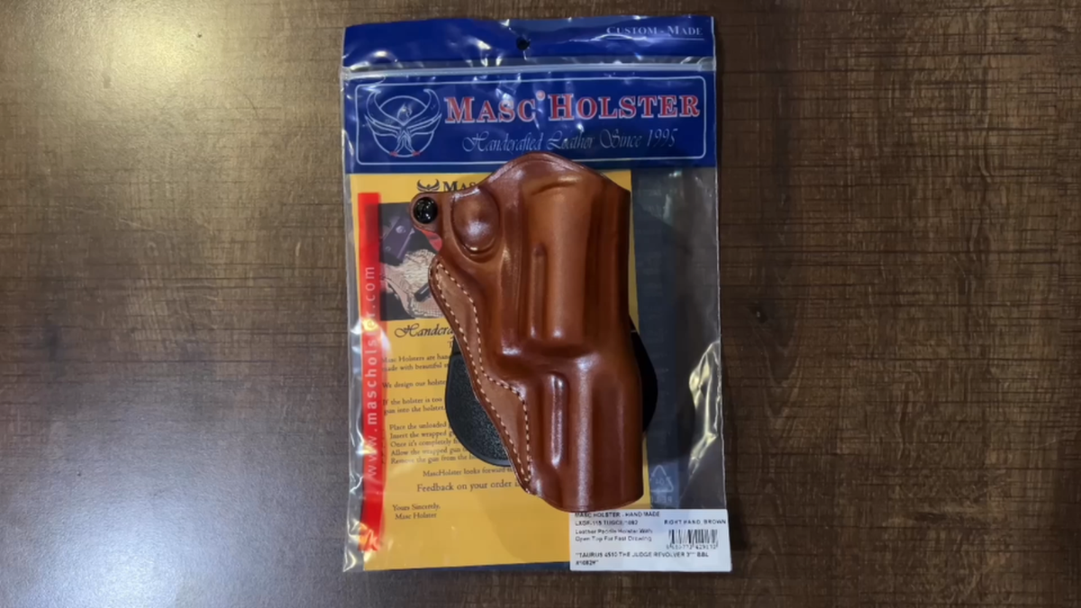 Paddle Holster Fits Taurus Judge (Up to 3