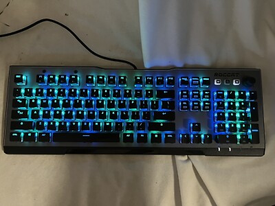 Roccat Vulcan 120 Aimo RGB Mechanical Gaming Keyboard Tested & Works