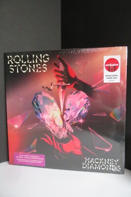 2023 The ROLLING STONES® PURPLE VINYL - HACKNEY DIAMONDS® Sealed