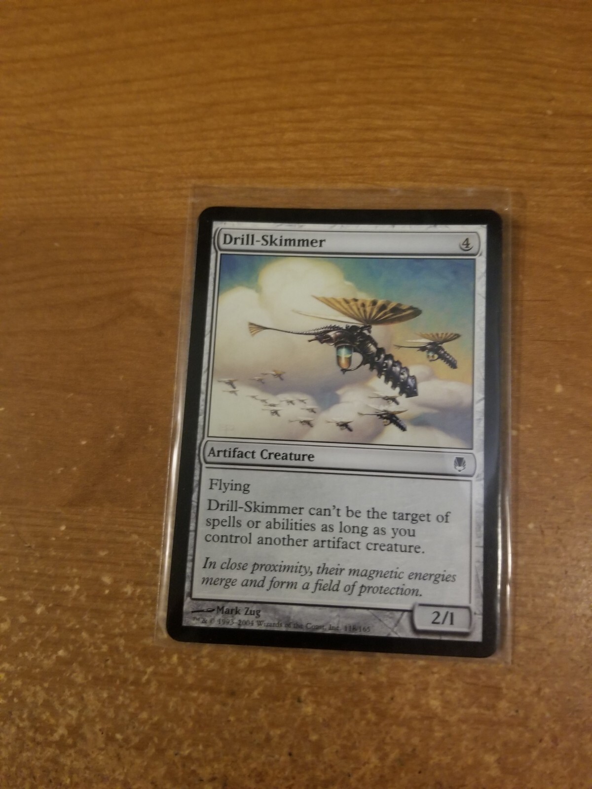 MAGIC THE GATHERING DARKSTEEL DRILL-SKIMMER LIGHTLY PLAYED