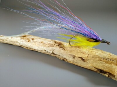 RLS SMOKY GHOST Flatwing 1/0 2/0 3/0 Saltwater Fly Fishing Striper Abrames