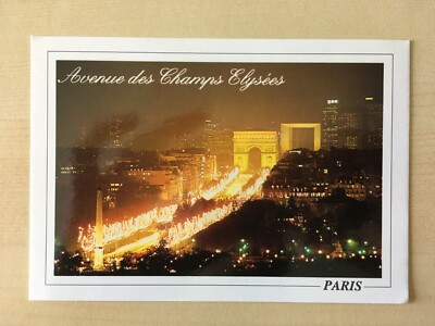 Paris Avenue des Champs-Élysées Postkarte
