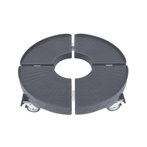 Pflanzenroller Einstellbar Rolluntersetzer Blumenroller 39-52cm Rollbrett 300kg - Bild 11 von 11