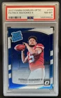 2017 Panini Donruss Optic Patrick Mahomes II RC Rated Rookie #177 Chiefs PSA 8