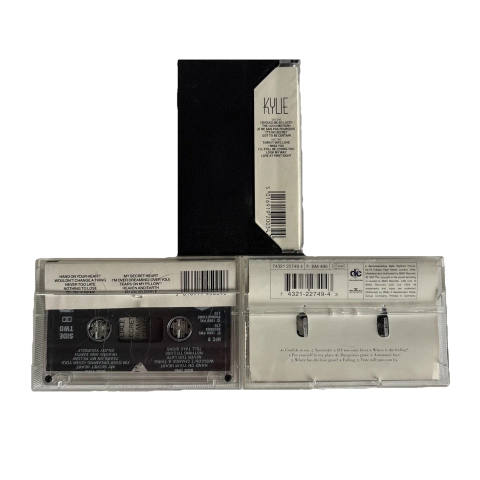 Kylie Minogue Cassette Tape Bundle x3 - Kylie, Enjoy Yourself +Tested & Working - Image 2 of 4