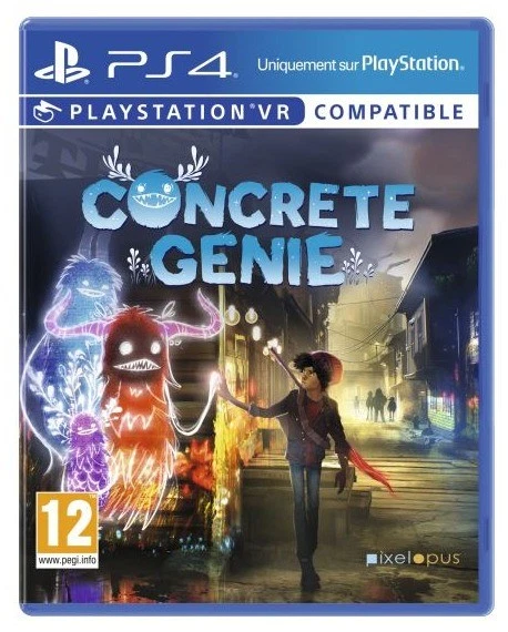 Jeu PS4 Concrete Genie - Version Française - Comme Neuf !