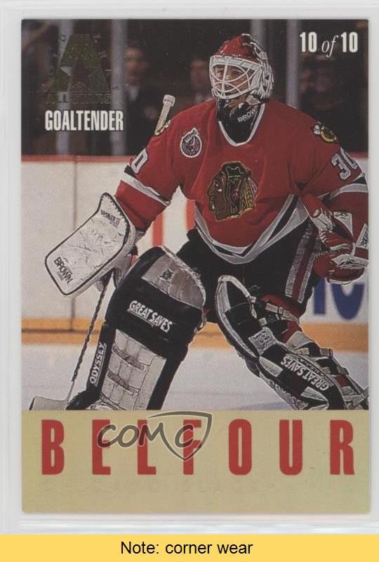 1993-94 Leaf Gold Leaf All-Stars Ed Belfour Felix Potvin #10 HOF READ k5i
