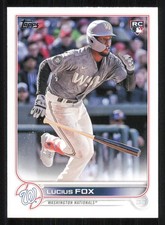 2022 Topps Update #US38 Lucius Fox RC