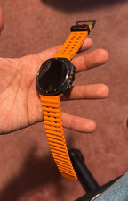 Samsung Galaxy Watch Ultra SM-L705U 47mm Titanium LTE 32GB Unlocked Orange Band