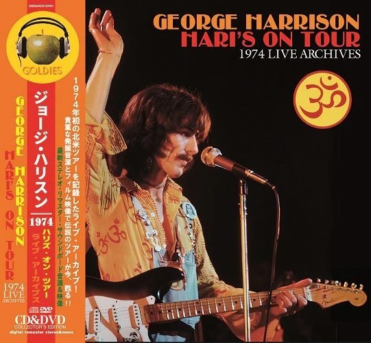 GEORGE HARRISON / HARI'S ON TOUR : 1974 LIVE ARCHIVES CD + DVD from JAPAN