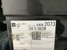 Audio Equipment Radio Receiver ID 23402903 Fits 17 XT5 769595