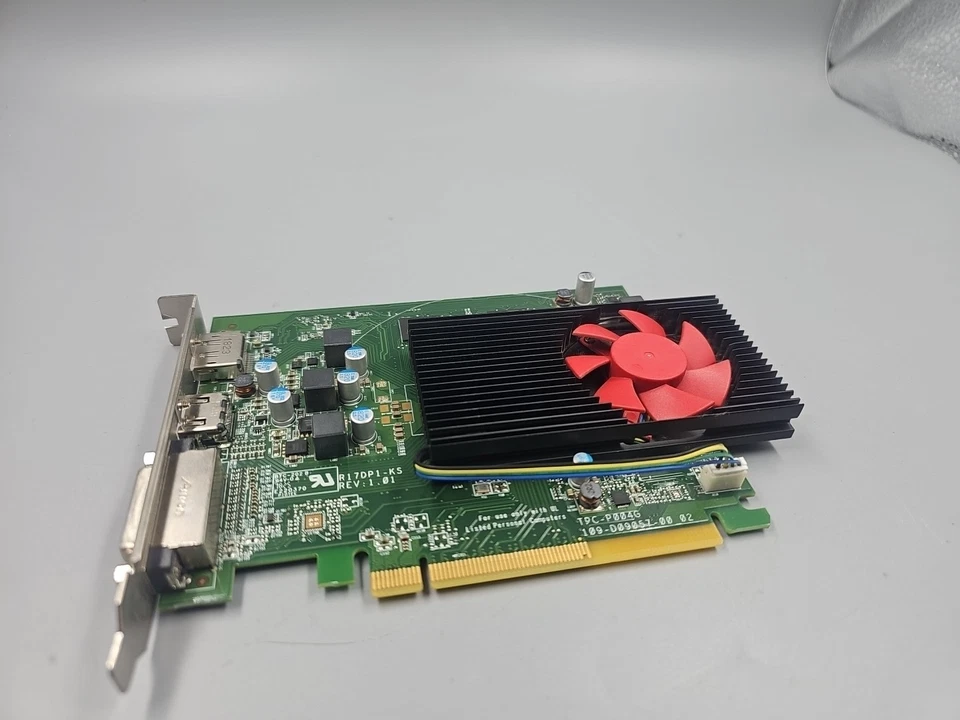 HP AMD Radeon RX 550 4GB GDDR5 PCIe x16 Graphic Card P/N: 940272-001 Tested - Image 3 of 4