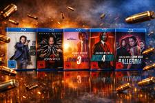 John Wick: Kapitel 1-4 +  Ballerina - Uncut i...