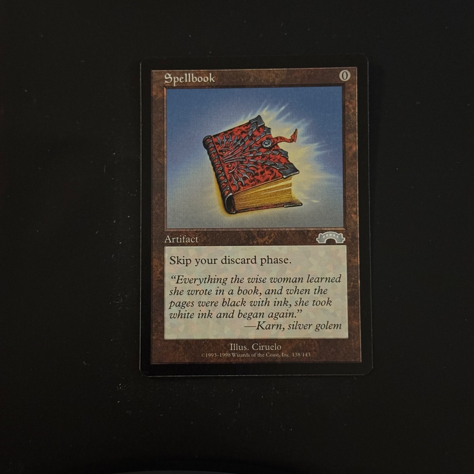 Magic The Gathering Spellbook Exodus 138 LP