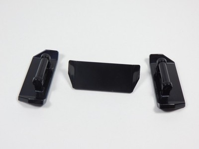 LEGO Lot of 3 Black Spoiler w/ Bar Handle E9